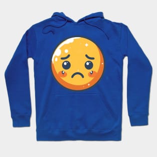 Crying Face Emoji Hoodie